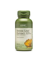 GNC Senna 125 mg, 100 capsule