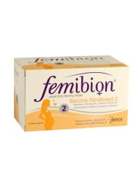 Femibion Sarcina sanatoasa 2, 30 comprimate + 30 capsule