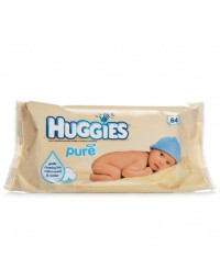 HUGGIES Pure -Servetele umede copii-64