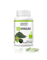 Bio Spirulina 450 mg, 60 capsule, Zenyth