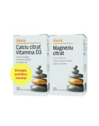 Alevia CALCIU, D3,  30 caps + MAGNEZIU, 30 caps