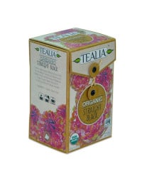 Organic Straight Black 20 plicuri piramida, 2g