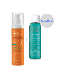 Avene Cleanance Pachet Fluid SPF 50 + Gel, 100 ml-Cadou