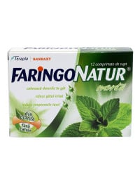 FaringoNatur menta x 12 compr. de supt