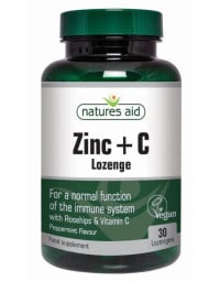 NATURES AID Zinc, 30 comprimate masticabile