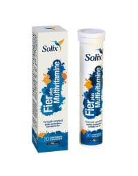 Solix Fier plus multivitamine x 20 compr. eff.