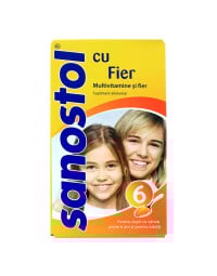 Sanostol Multivitamine si fier, 230 ml