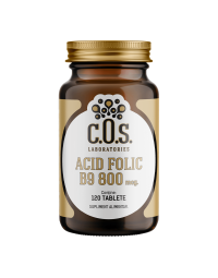Acid Folic B9 800mcg, 120 tablete, COS Laboratories