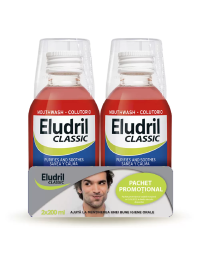 Pachet Apa de gura, 2*200ml, Eludril Classic
