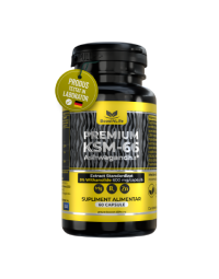Ashwagandha KSM-66 Premium, 600 mg, 60 capsule vegane, Boost4Life