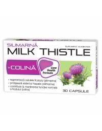 Milk Thistle Silimarina, 30 capsule