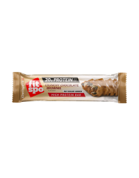Baton proteic Crunchy Brownie Delight, 60 g, FitSpo