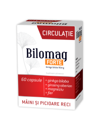 Bilomag forte Circulatie, 60 capsule