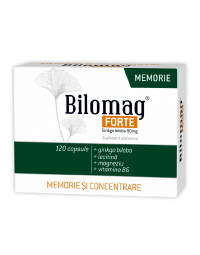 Bilomag forte memorie, 120 capsule, Zdrovit