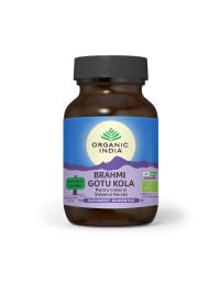 Brahmi Gotu Kola Sistemul Nervos si Deficit de Atentie, 60 capsule, Organic India