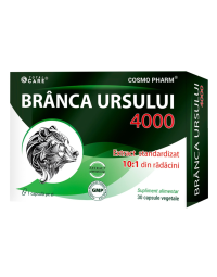 Branca Ursului 4000, 30 capsule vegetale, Cosmo Pharm
