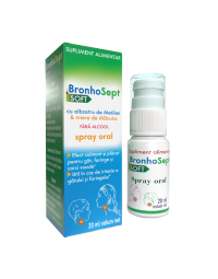 BronhoSept mild cu albastru de metilen, 20 ml, Justin Pharma