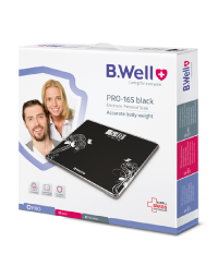 Cantar electronic, culoare negru, PRO-165, B.Well