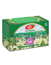 Ceai soc, 20 pliculete, Fares
