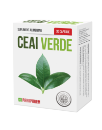 Ceai verde, 30 capsule, Parapharm