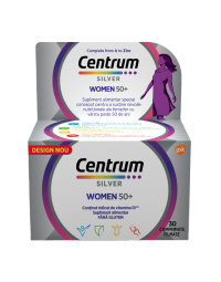 Centrum Silver 50+ pentru femei, 30 comprimate, Gsk