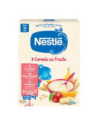 Mix 8 cereale cu fructe Infant Cereals, +12 luni, 250 g, Nestle