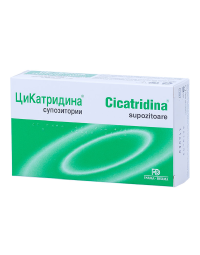 Cicatridina, 10 supozitoare, Naturpharma