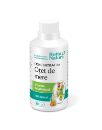 Concentrat otet mere si vitamina E, 90 capsule, Rotta Natura