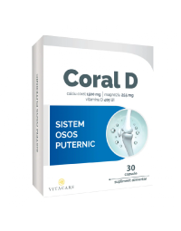 Coral D, 30 capsule, Vitacare