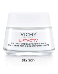 Crema de zi antirid si fermitate pentru ten uscat Liftactiv H.A, 50 ml, Vichy