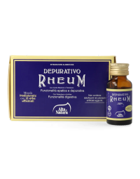 Depurativo Rheum ficat si detoxifiere organism, 8 bucati x 10 ml, Alta Natura