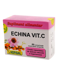 Echina Vitamina C, 60 comprimate, Hofigal