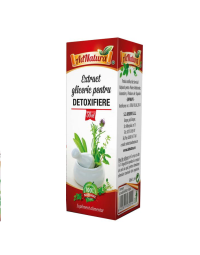 Extract gliceric pentru detoxifiere, 50 ml, AdNatura