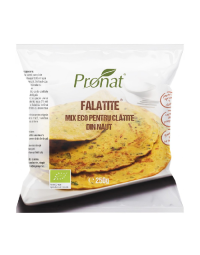 Falatite Mix Bio din faina de naut cu condimente pentru clatite, 250 g, Pronat
