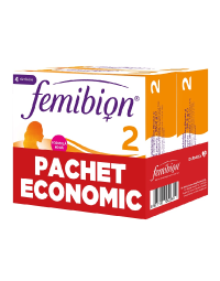 Pachet Femibion 2 Sarcina si Alaptare, 56 de comprimate + 56 de capsule, Dr. Reddys
