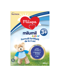 Lapte praf Milupa Milumil Junior, 600 g, de la 3 ani