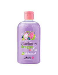 Gel de dus si baie cu aroma de afine si fructul dragonului, 500ml, Bubble T