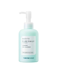 Gel spumant piele sensibila Back ton Pure Daily, 200ml, Thank You Farmer
