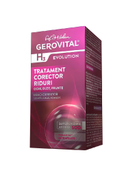 Tratament corector pentru riduri H3 Evolution, 15 ml, Gerovital