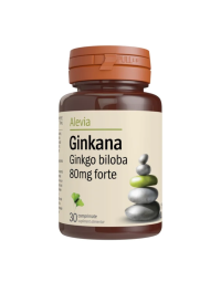 Alevia GINKANA Ginkgo Biloba 80mg forte, 30 comprimate