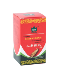 Ginseng tonic cu Vitamina B1, 300mg, 30 capsule, Yongkang