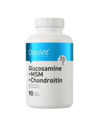 Glucozamina cu MSM si Condoitina, 90 tablete, OstroVit