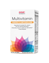 Women's Ultra Mega® Energy & Metabolism, Complex de Multivitamine pentru Femei, 180 tablete, GNC 