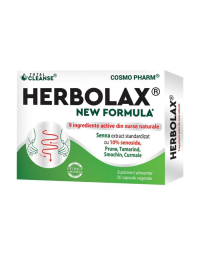 Herbolax New Formula, 20 capsule vegetale, Cosmo Pharm