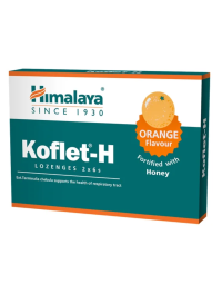 Koflet-H cu aroma de portocale, 12 pastile, Himalaya