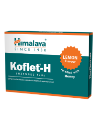 Koflet-H cu aroma de lamaie, 12 comprimate, Himalaya