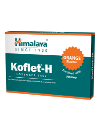Koflet-H cu aroma de portocale, 12 pastile, Himalaya