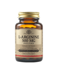 L-Arginina 500 mg, 50 capsule, Solgar