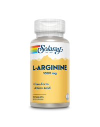 L-Arginine 1000mg Solaray, 30 tablete, Secom