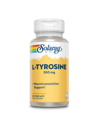 L-Tyrosine 500mg Solaray, 50 capsule, Secom